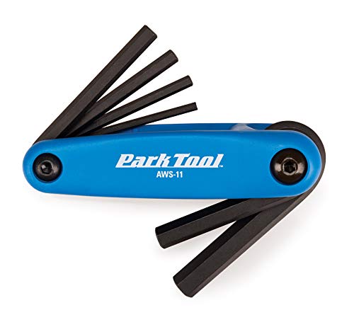 Parktool Aws-11 - Set Di Chiavi Esagonali Pieghevoli, 3-6 Mm/8-10 Mm