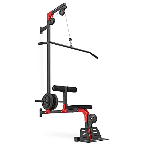 Marbo Sport Latzug Con Sedile E Poggiapiedi Latzug-Station Lat-Machine Mh-W102 2.0 | Made In Eu
