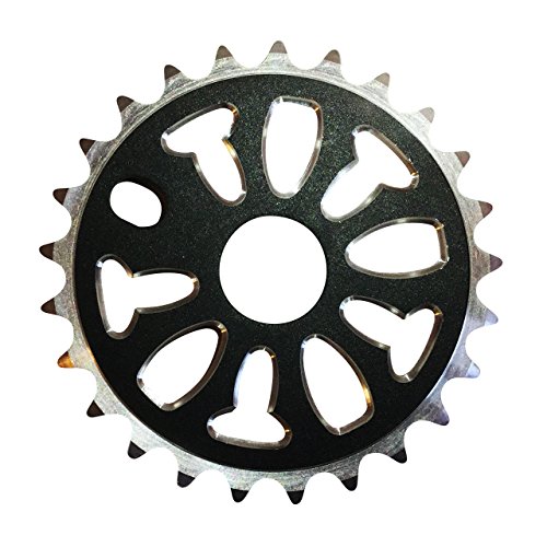 Cervus Nuovo Di Alta Qualità Cnc In Lega Di Bici Bmx Crank Chainring Denti: 25 Nero