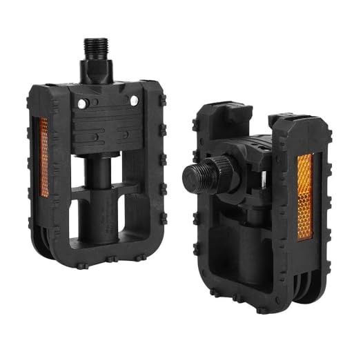 Pedali Per Bici Pieghevoli Con Strisce Riflettenti Antiscivolo 9/16” Pedali Universali Per City Bike Mtb Trekking