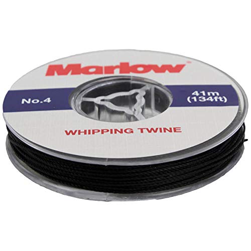 Marlow No. 4 Marine Whipping Twine – 41 M/40,8 M, Black