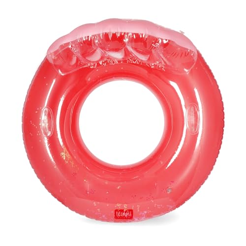 Legami - Ciambella Gonfiabile Per Piscina, Maxi Ciambellone Per Ragazzi E Adulti, Accessorio Gonfiabile Mare Spiaggia, Sostiene Fino A 80 Kg, Ciambell
