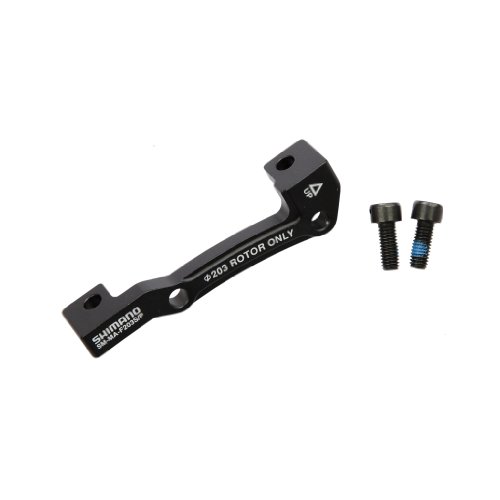 Shimano Ismmaf203Spa Bremsh Alterungen & Adattatore, Nero, 203 Mm