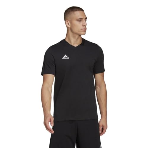 Adidas Entrada 22 T-Shirt, T-Shirt Uomo, Black, M