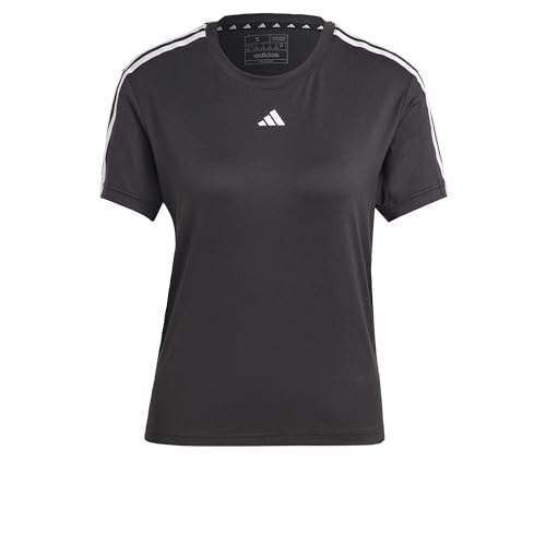 Adidas Ic5039 Tr-Es 3S T T-Shirt Donna Black/White Taglia S