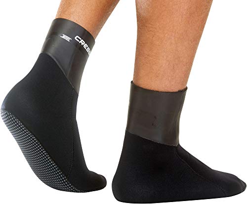 Cressi Sarago Thermal Socks Calzini Per Pinne In Neoprene, Unisex Adulto, Nero, 2Xl