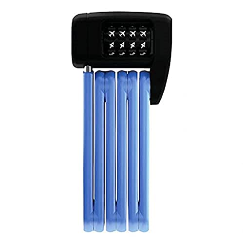 Abus Lucchetto Pieghevole Kids Bordo Lite Mini 6055C/60 Symbols - Per Bicicletta Con Codice Simbolo Livello Di Sicurezza 7 60 Cm Blu