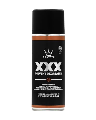Peaty'S Xxx Solvent Degreaser 400Ml - Sgrassante Aerosol Biodegradabile Per Pulizia Profonda - Impieghi Pesanti - Per Catena, Cassetta E Trasmissione