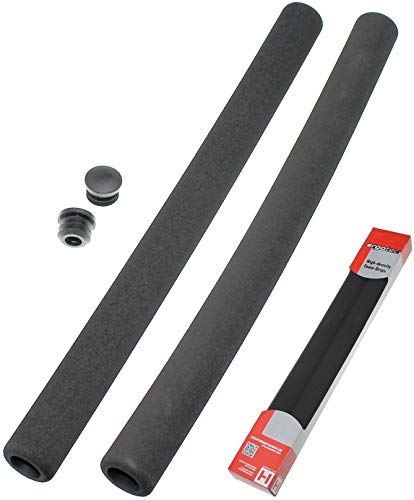Humpert 61013001, Manubrio Unisex Adulto, Nero, 2.2 X 0.6 X 2 Cm