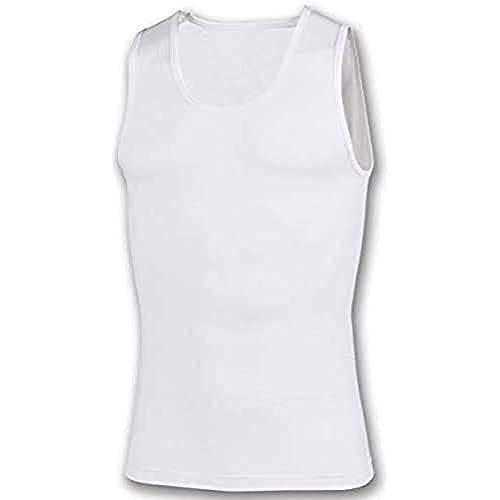 Joma101109.200.S-M Brama Thermal T-Shirt, Uomo, Bianco, S-M