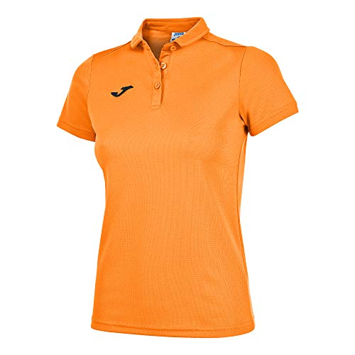 Joma Hobby, Maglietta Polo Donna, Arancione (Arancione Fluor), 2Xl