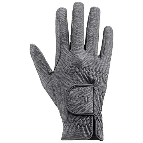 Uvex Sportstyle, Guanti Da Equitazione Elasticizzati Unisex, Ottimo Grip E Robusti, Compatibile Con Touchscreen, Anthracite, 7.5
