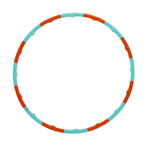 Legami - Hula Hoop Adulti, Hula Hoop Bambini, Fitness Dimagrante, Cerchio Gioco Divertimento Assicurato, Facile Da Assemblare, Facile Da Usare, 16 Sez