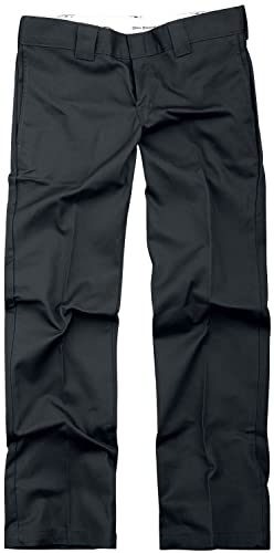 Dickies - S/Stght Work Pant, Pantaloni Sportivi Uomo, Nero (Black), (Taglia Produttore: 40/32)