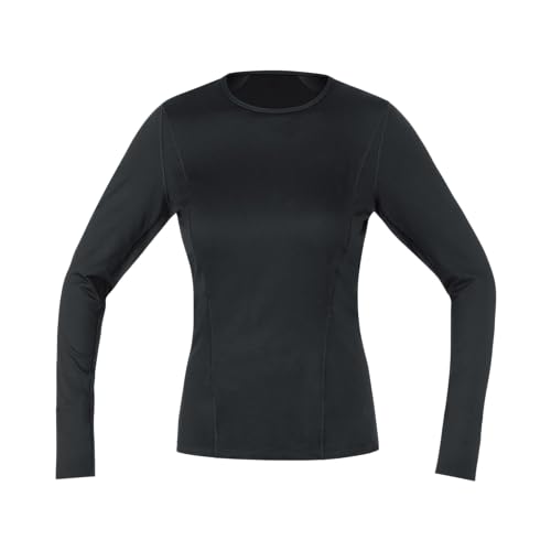 Gore Wear M Base Layer Long Sleeve Shirt, Maglia Manica Lunga Donna, Nero, 36
