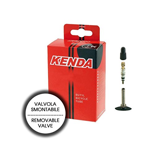 Kenda Camera D'Aria 700X23-25 Valvola Smontabile Presta 48Mm (Camere D'Aria 28) / Inner Tube 700X23-25 Removable Valve Presta 48Mm (Air Tube 28)