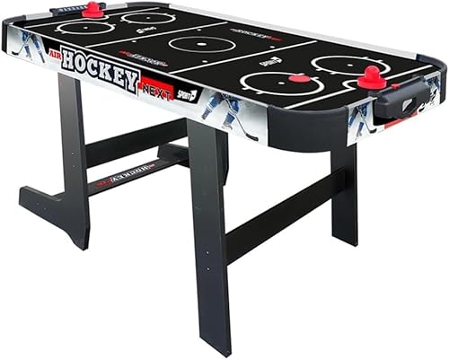 Sport1 Air Hockey Next Verticale. Tavolo Pieghevole Da Hockey. Air Mini Con Ventola 12V. Tavolo Air Hockey Salvaspazio. Misure 121X60X76Cm. 2 Manopole
