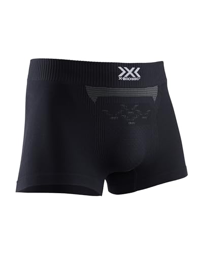 X-Bionic Energizer 4.0 Light Boxer Shorts Men, Uomo, Opal Black/Arctic White, Xxl