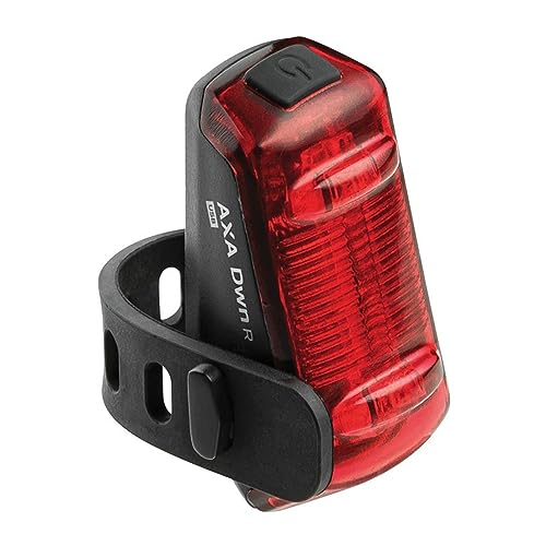 Axa Dwn Rear - Lampada Da Bicicletta - Fanale Posteriore - Ricaricabile Tramite Usb - Montaggio Facile - Luce Led - Visibile A Una Distanza Di 300 M