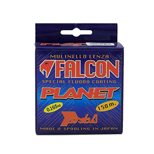 Falcon Nylon Planet Fluorocoated, Persicus, 150 Mt Filo Da Pesca, Verde Chiaro, 0.16