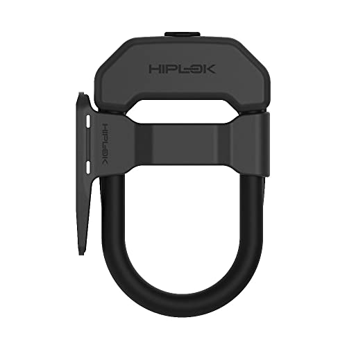 Hiplok Dx With Frame Clip, Lucchetto Ad Arco, Unisex, All Black, Chiusura: 15 Cm X 8,5 Cm