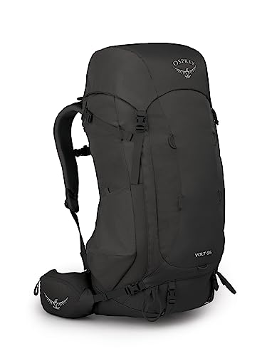 Osprey Volt 65 Mens Backpacking Backpack Mamba Black O/S