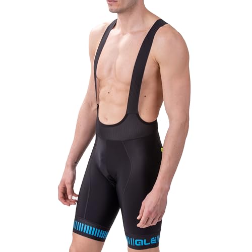 Alé 15072718 - Pantaloncini Da Uomo, Uomo, Pantaloncini Corti, 15072718-2Xl, Nero, 2Xl-191/195