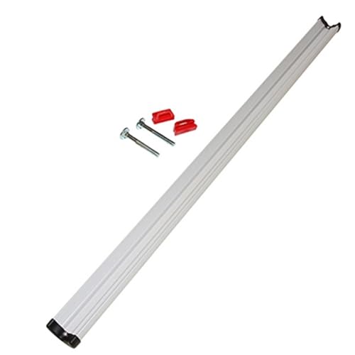 Peruzzo Pe 989, Binario Alluminio 1300 Mm Grigio Completo Di 2 Tappi Unisex-Adult, Unica