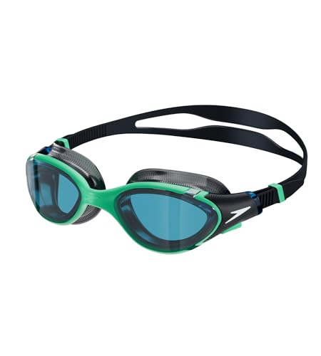 Speedo Biofuse 2.0 - Occhialini Da Nuoto, Unisex, Per Adulti, Colore: Verde/Blu, Taglia Unica