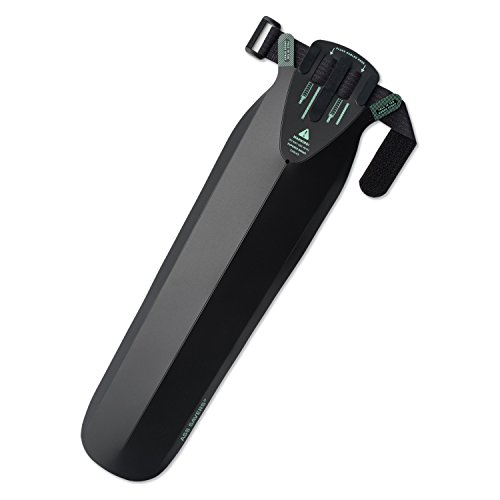 Ass Savers Sfr-1-Blk, Parafanghi Per Biciclette Unisex, Nero, Standard