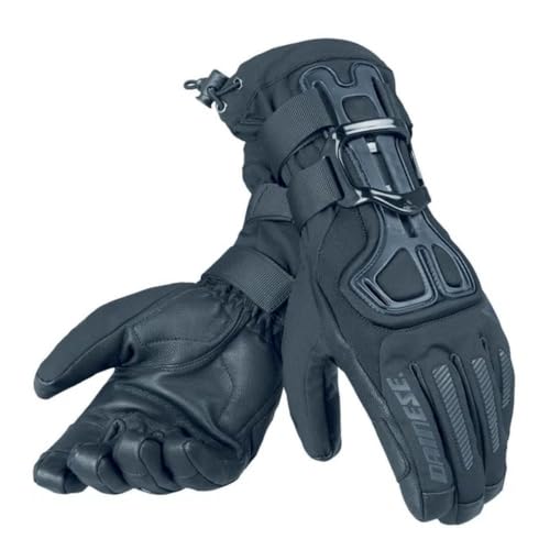 Dainese D-Impact 13 D-Dry, Guanti Da Sci Uomo, Nero/Carbonio, Xl