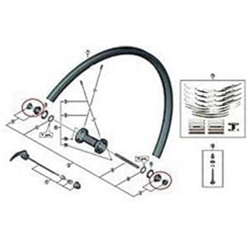 Shimano Wh-Rs010 Cono, Argento, Taglia Unica