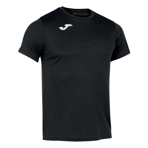 Joma Joma102227.100.S T-Shirt A Manica Corta Record Ii Nera