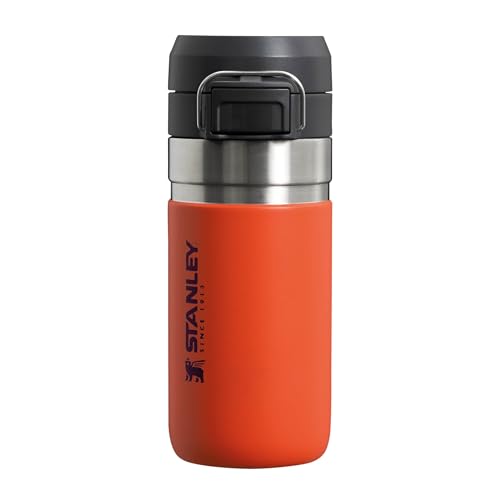 Stanley Quick Flip Borraccia Termica 0.47L Tigerlily Plum - Borraccia Acciaio Inossidabile - Bottiglia Acqua Senza Bpa - Compatibile Con Portabevande 