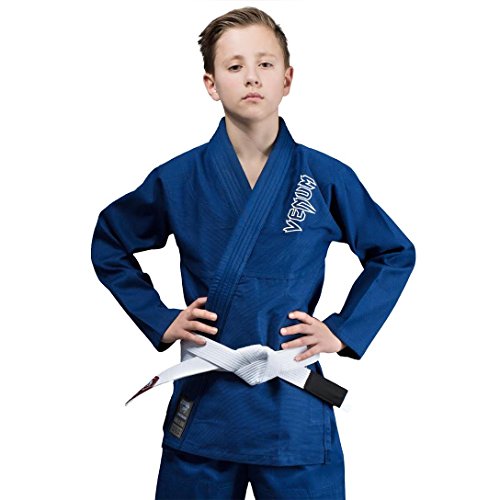 Venum Contender, Kimono Bjj Unisex Bambini, Blu, C3