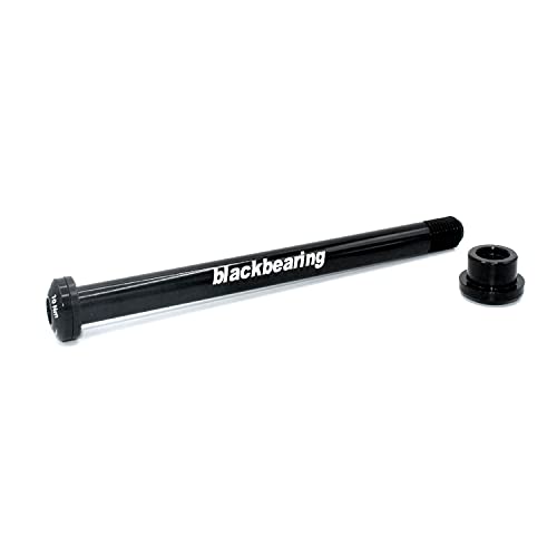 Blackbearing Passo M12X1,5, Perno Passante Unisex Adulto, Nero, Unica