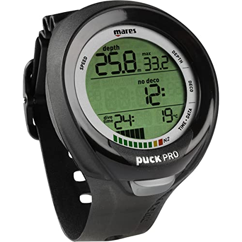 Mares Puck Pro+, Computer Per Immersioni, Adulto, Nero