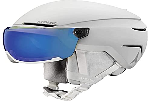 Atomic Savor Visor Stereo, Ski Helmet Unisex-Adult, White, 55/59 Cm