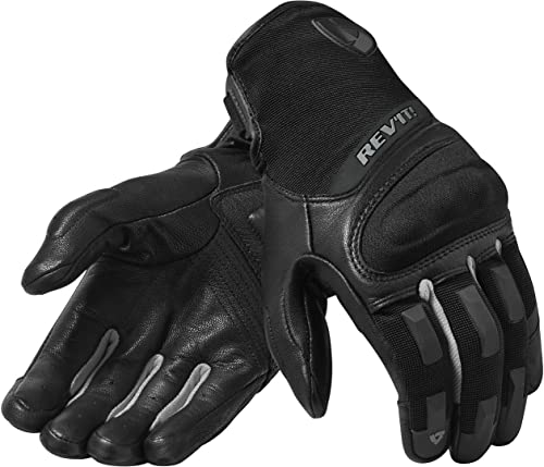 Revit Striker 3 Guanti Motocross Nero/Argento