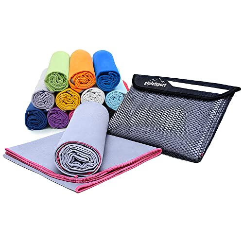 Gipfelsport Asciugamano Microfibra Rosa 1X Xs(50X30Cm) Senza Borsa