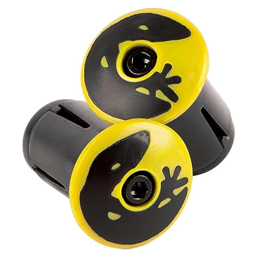 Lizard Skins Dsp Bar Tape Plugs – Viper Yellow – New22, Nastro Unisex-Adulto, Taglia Unica