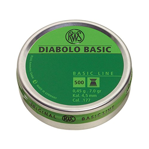 Rws Diabolo Basic 4.50Mm 0.45G/6.95Gr (500Pz)
