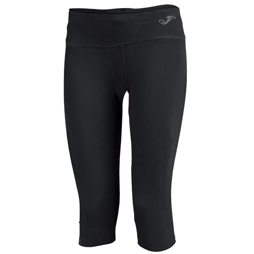 Joma L Pantaloni Pirata Latino Ii, Nero, L Unisex-Adulto