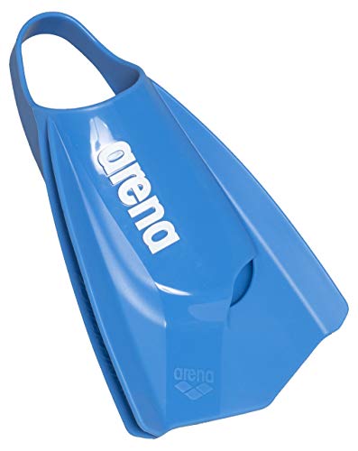 Arena Powerfin Pro Nuoto, Pinne Da Allenamento Per Nuotare Unisex Adulto, Blu, 12.5-13