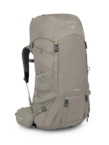 Osprey Renn 65 Women'S Backpacking Backpack Pediment Grey/Linen Tan O/S