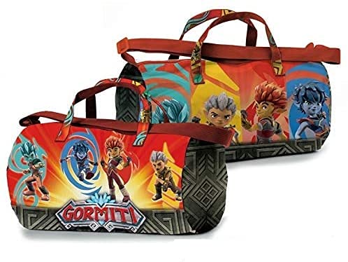 Coriex Srl Gormiti Borsa Borsone 2 Manici Con Tracolla Utile Viaggio Sport Piscina Tempo Libero - 40X28 X22 Cm.