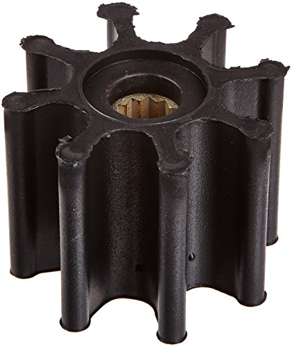 Jabsco 920-0001-P - Girante Di Ricambio Per Marine, In Neoprene, Sagoma M, Profondità 2 Cm, 7 Spine, Albero Da 5/8", 8 Lame, Diametro 2 9/16"