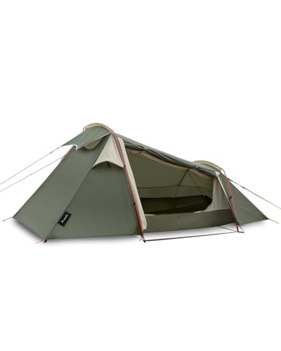 Qeedo Light Spruce S Tenda Trekking 1 Posto, Ultraleggera (1,9 Kg), Tenda Tunnel
