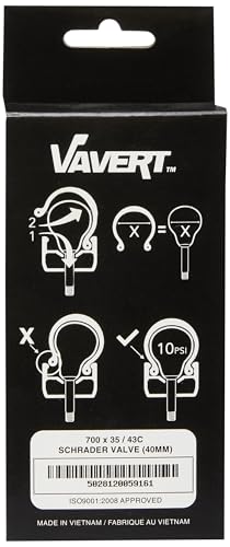 Vavert-Camera D'Aria, Nero, 700X35/43C (40Mm)