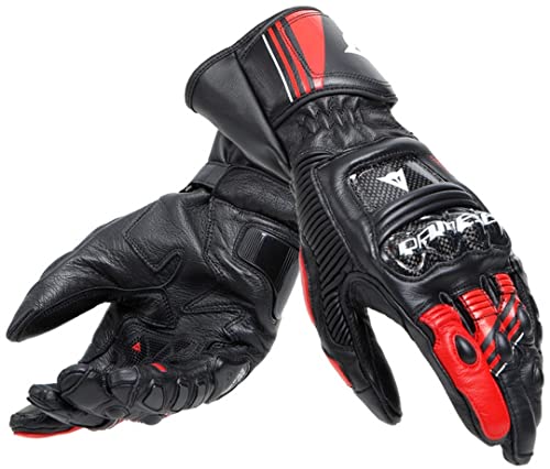 Dainese Druid 4 Guanti Moto Nero/Rosso/Bianco L